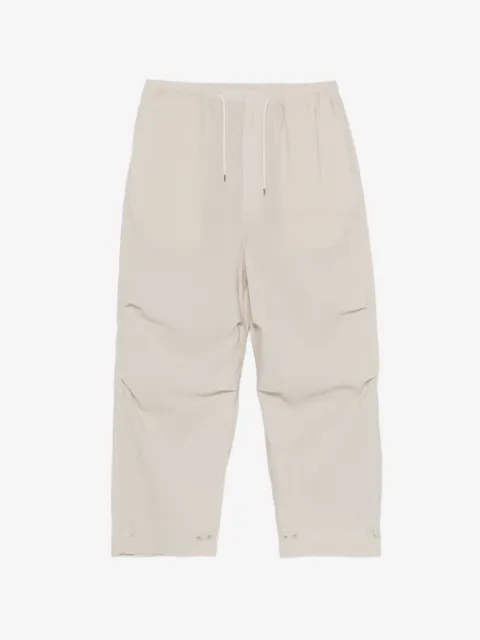 LEMAIRE parachute pants in washed technical cotton