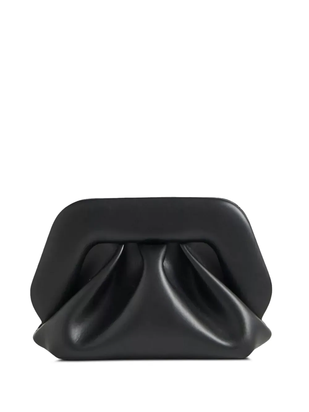 Themoirè Tia clutch bag - Nero