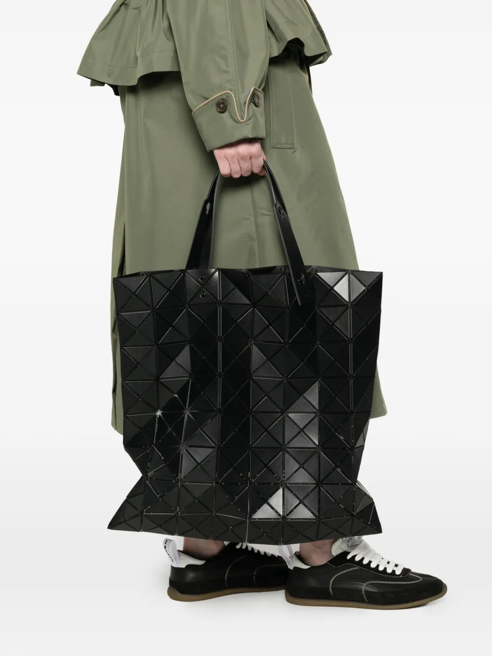 Bao Issey Miyake Shopper met geometrisch patroon Zwart