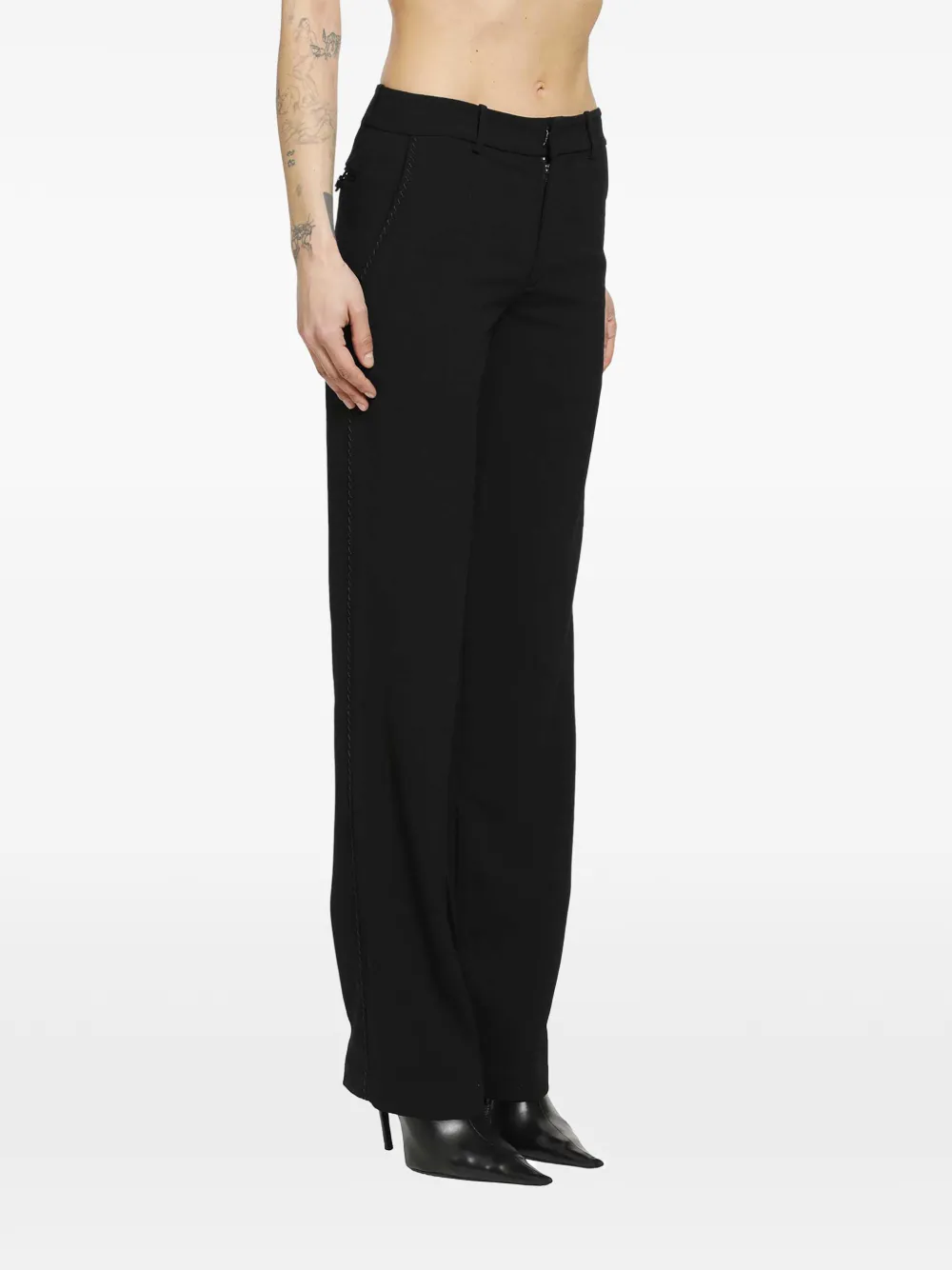 YEHUAFAN Pantalon Zwart