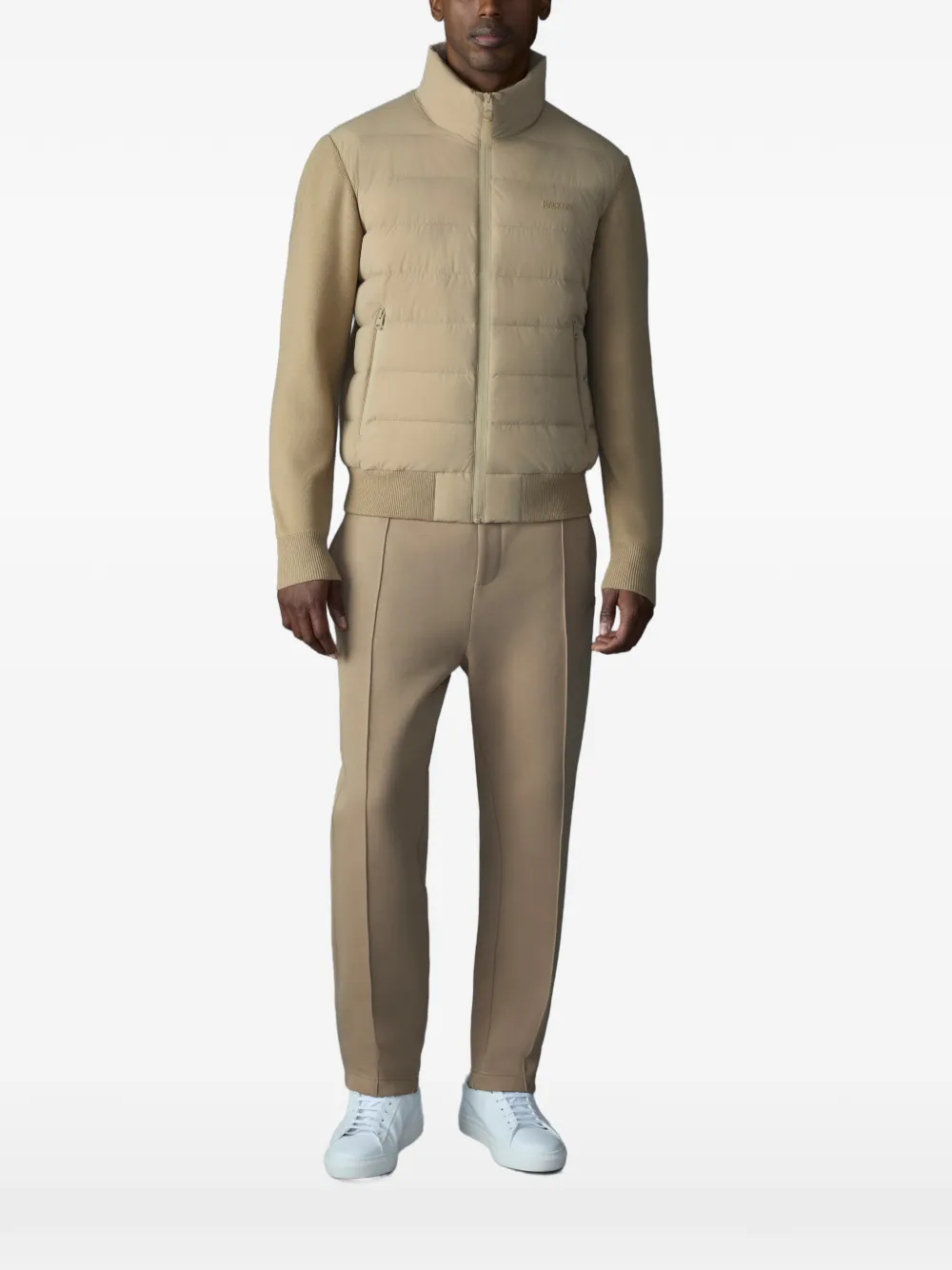 Mackage Haney-Cityz quilted long-sleeve jacket - Toni neutri