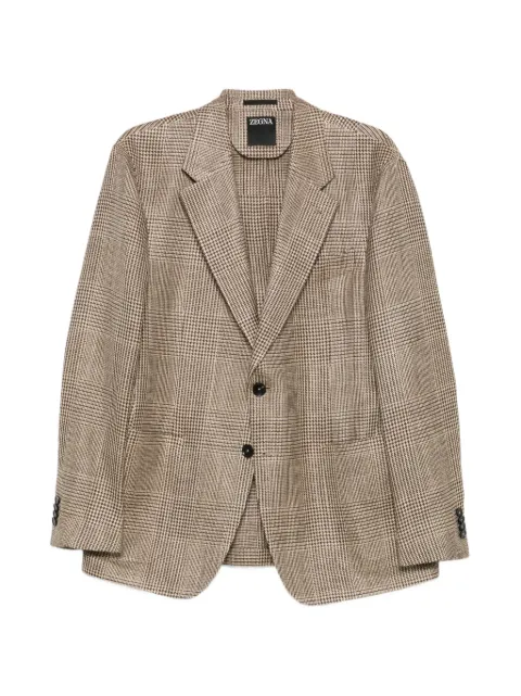 Zegna buttoned blazer