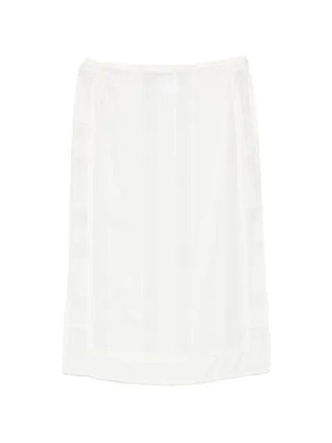 Low Classic layered midi skirt