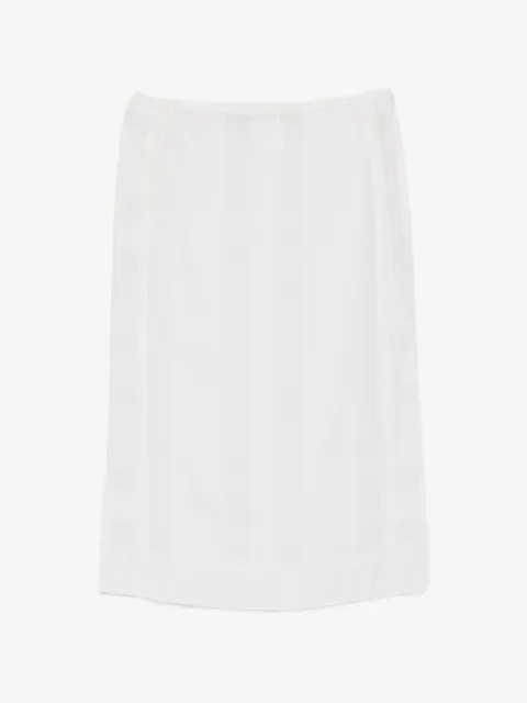 Low Classic layered midi skirt