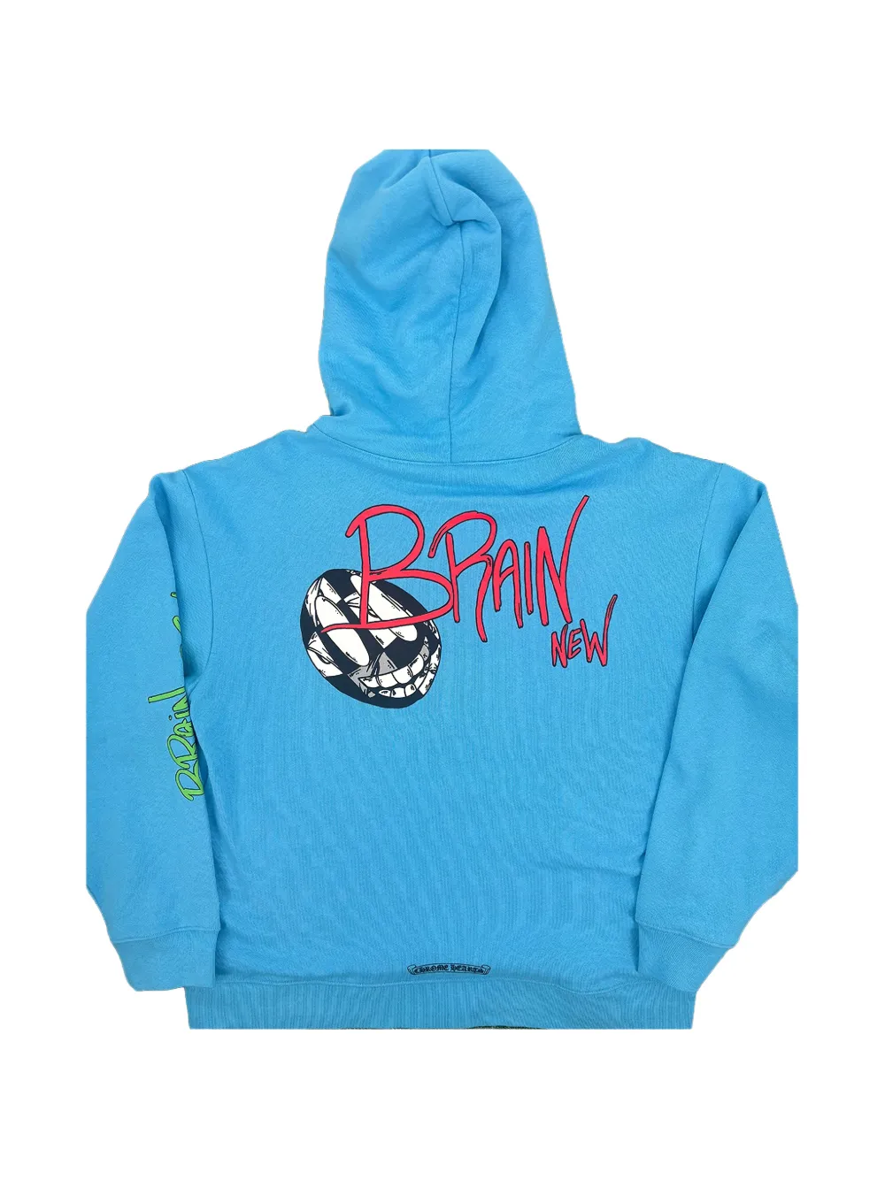 Chrome Hearts Matty Boy hoodie met print Blauw