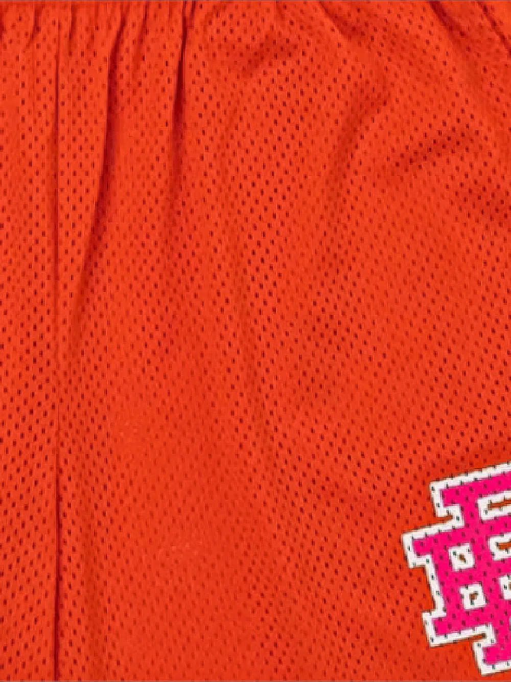 ERIC EMANUEL EE Basic shorts met logoprint Oranje