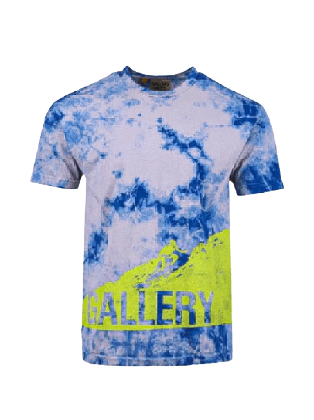 GALLERY DEPT. tie-dye logo-print T-shirt - Blu