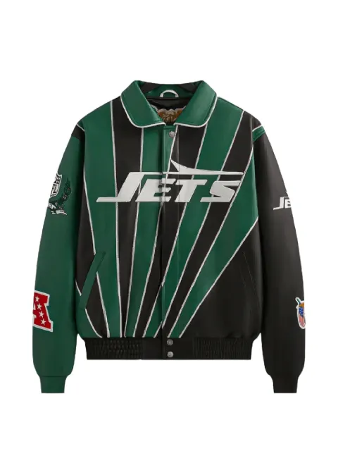 KITH x Jeff Hamilton NFL Jets varsity jacket