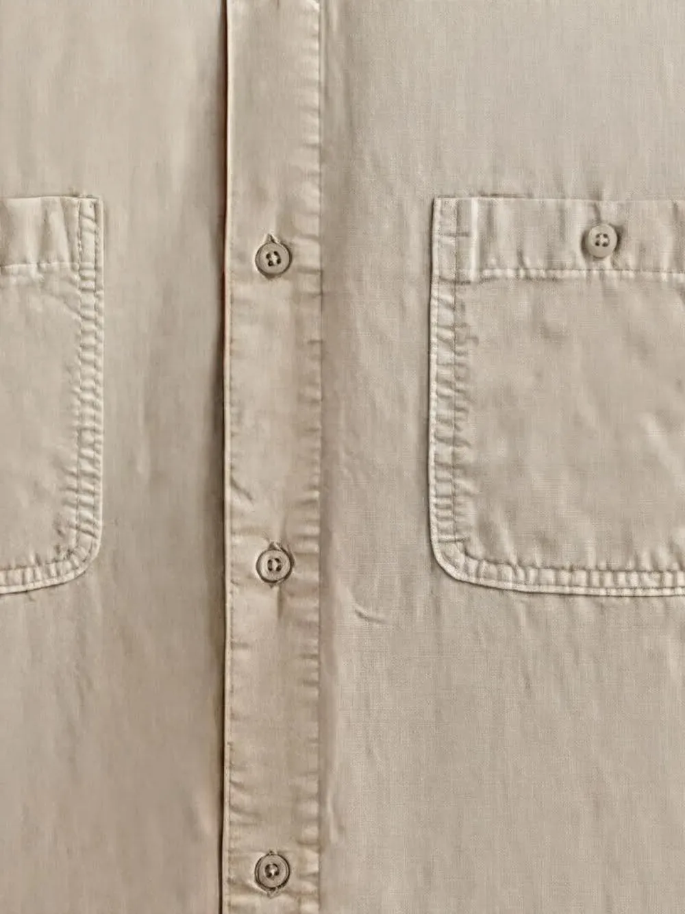 KITH Apollo short-sleeve cotton shirt Beige