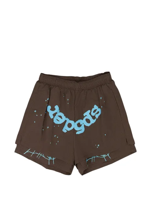 SP5DER OG Web double-layer shorts