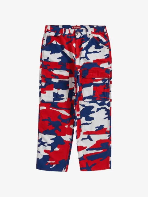 Supreme double-knee utility jeans