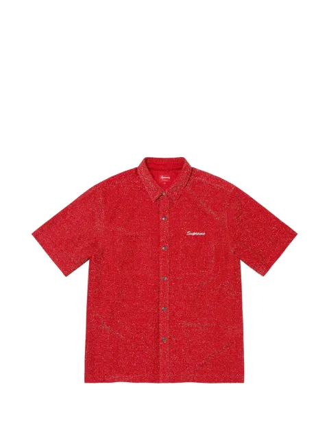 Supreme Lurex short-sleeve shirt