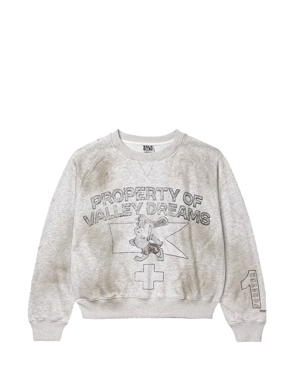Vale Prison Break graphic-print sweatshirt - Grigio