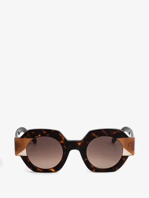 Kaleos Gun geometric sunglasses