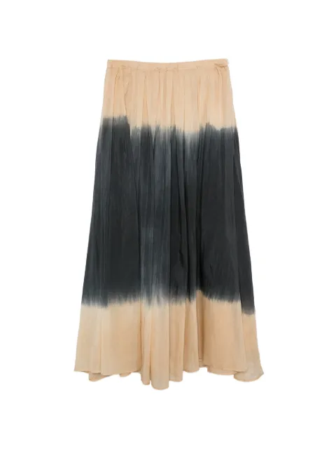 Roberto Collina tie-dye pleated skirt