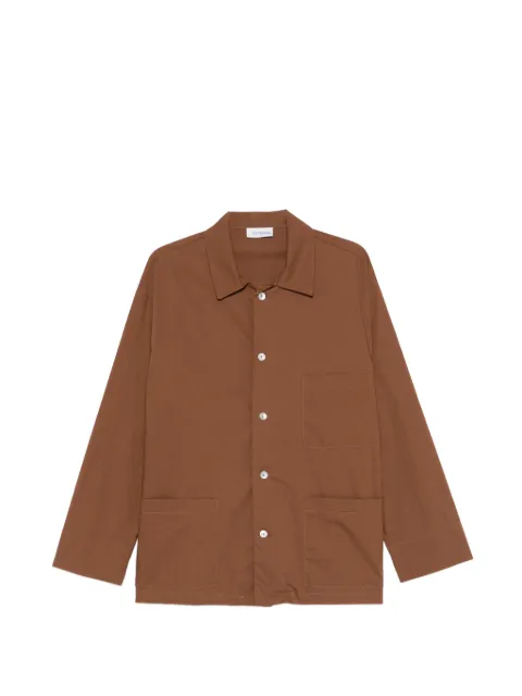 IMPERIAL patch-pocket shirt jacket