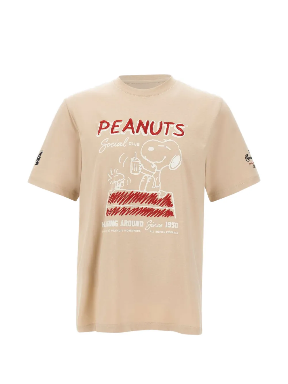 Iceberg printed short-sleeves T-shirt - Toni neutri