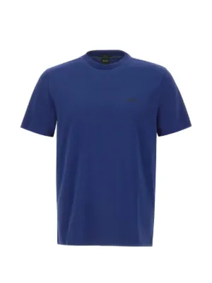 Ea7 Emporio Armani ロゴクルーネック Tシャツ | ブルー | FARFETCH JP