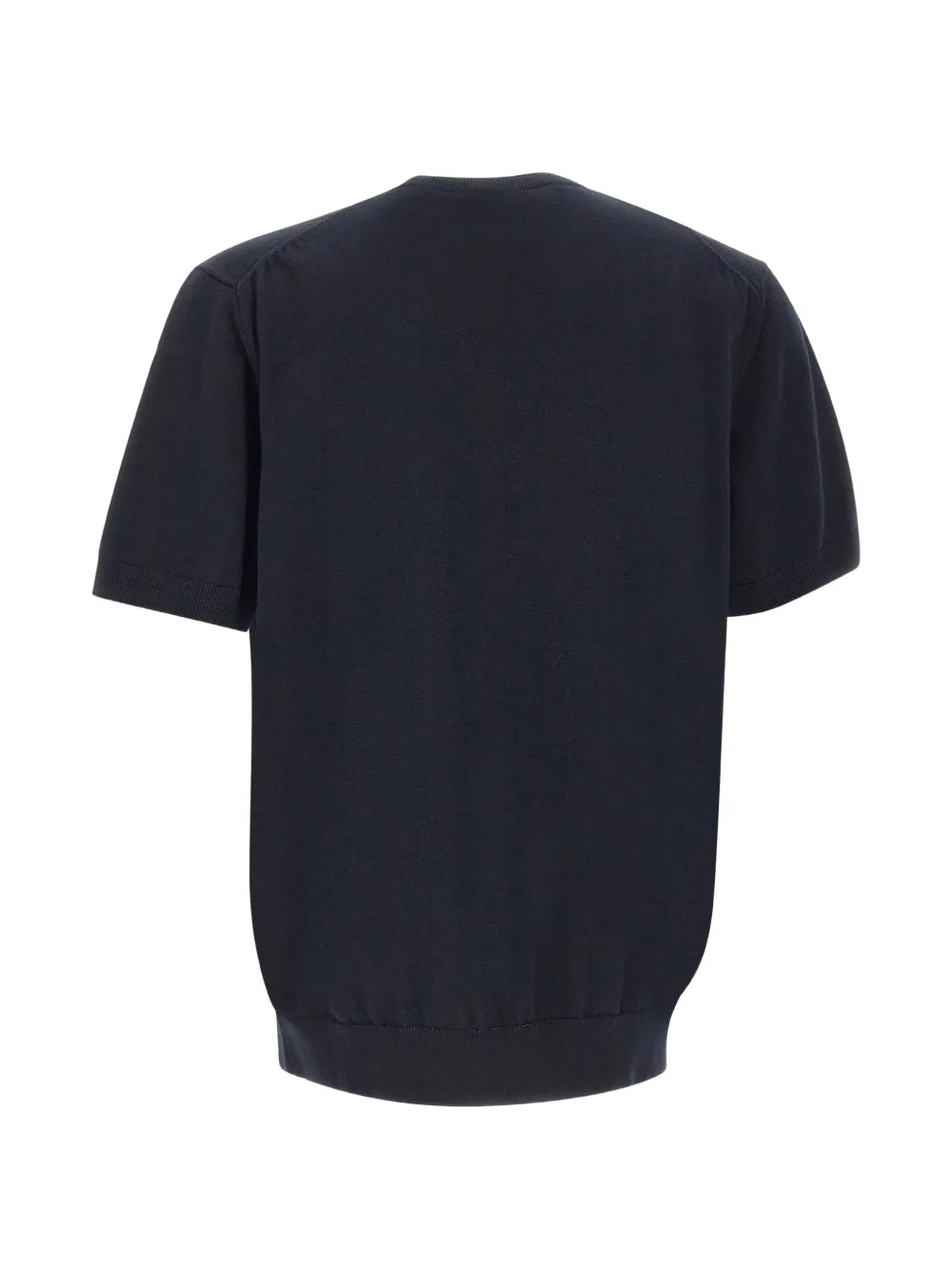BOSS Kanacho T-shirt met logopatch en korte mouwen Blauw