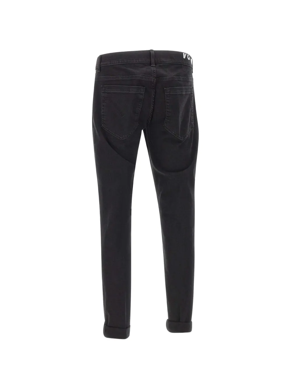  Dondup George Five-pocket Logo Jeans - Black 