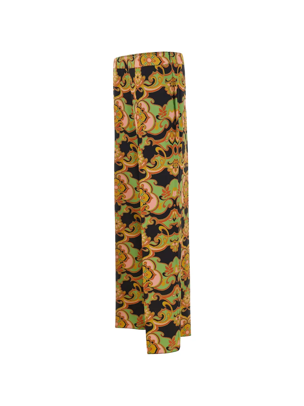 ETRO Palazzo broek met bloemen Zwart