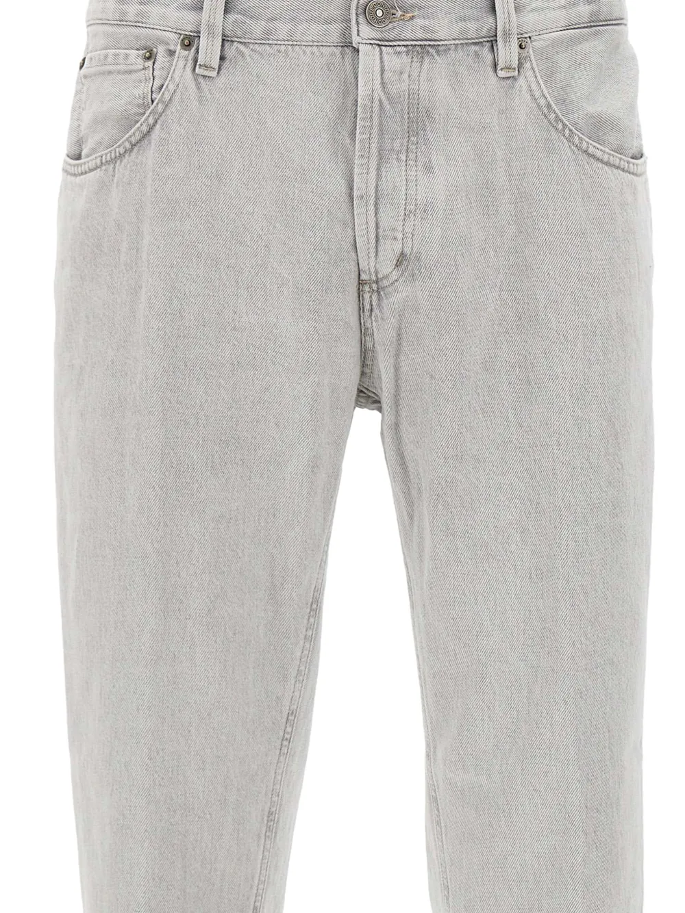 DONDUP Brighton jeans met vijf zakken Grijs