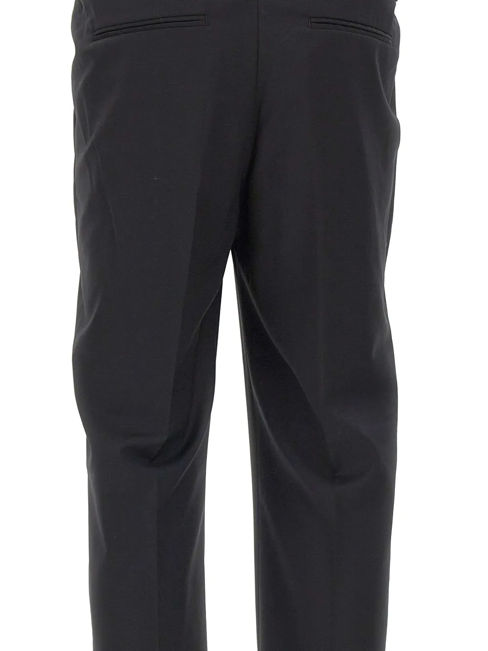 DEVORE Geplooide broek met cuffs Grijs