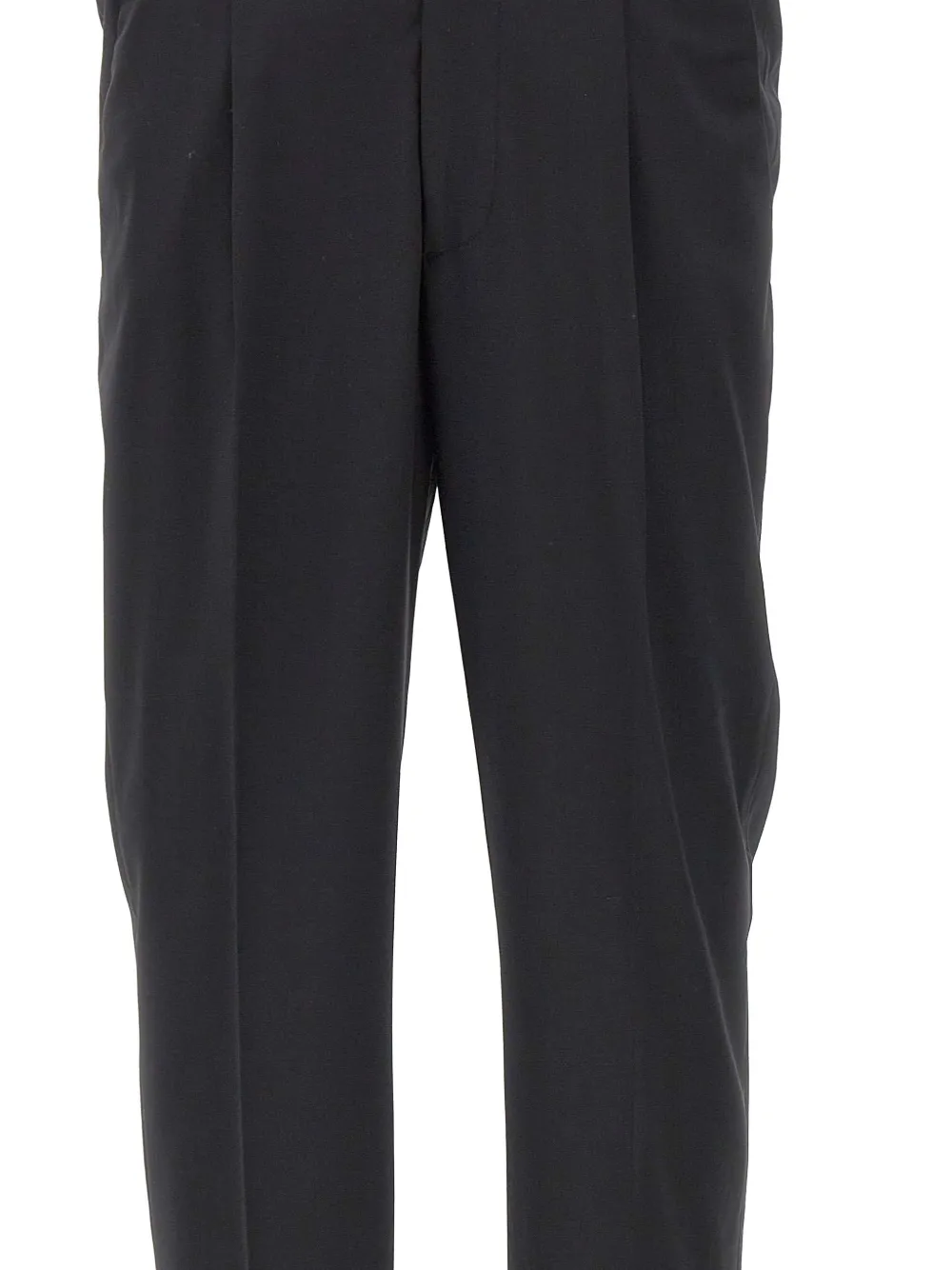 DEVORE Geplooide broek met cuffs Grijs