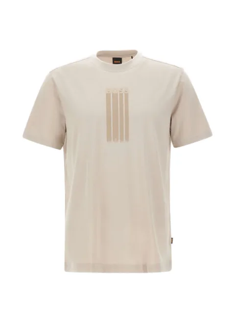 BOSS Te-Bass graphic crew neck T-shirt