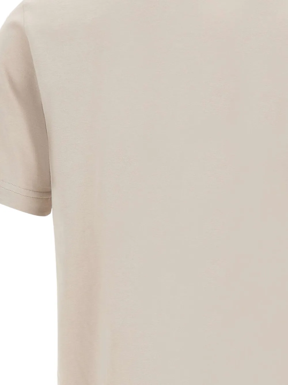 BOSS Te-Bass T-shirt met ronde hals Beige