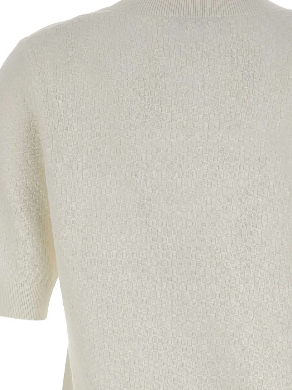 Kangra Geweven T-shirt Wit