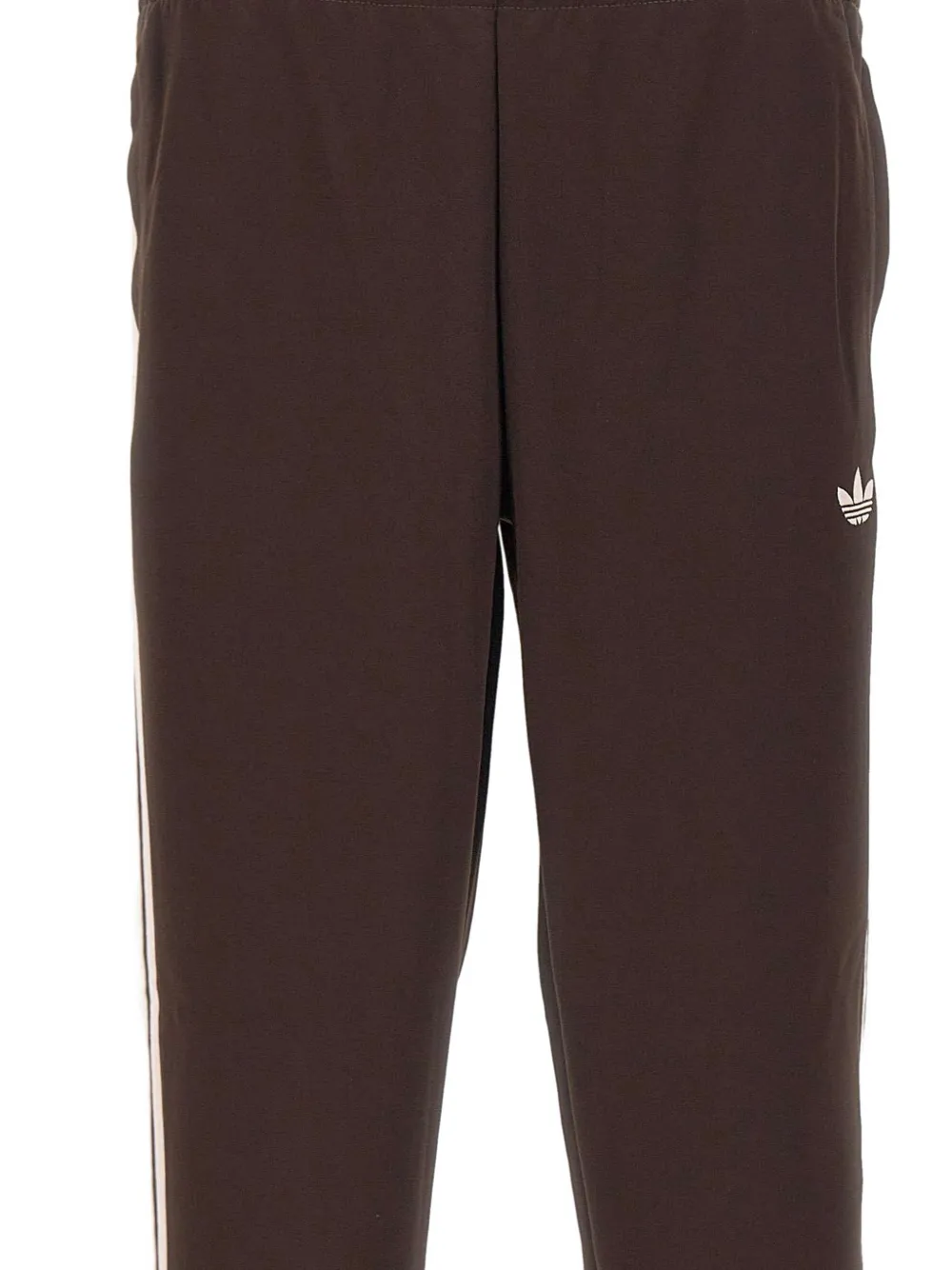adidas Broek met drie strepen en logo Bruin