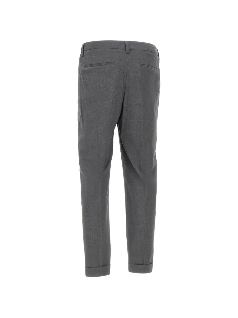  Devore Pantaloni Con Pieghe - Grigio 