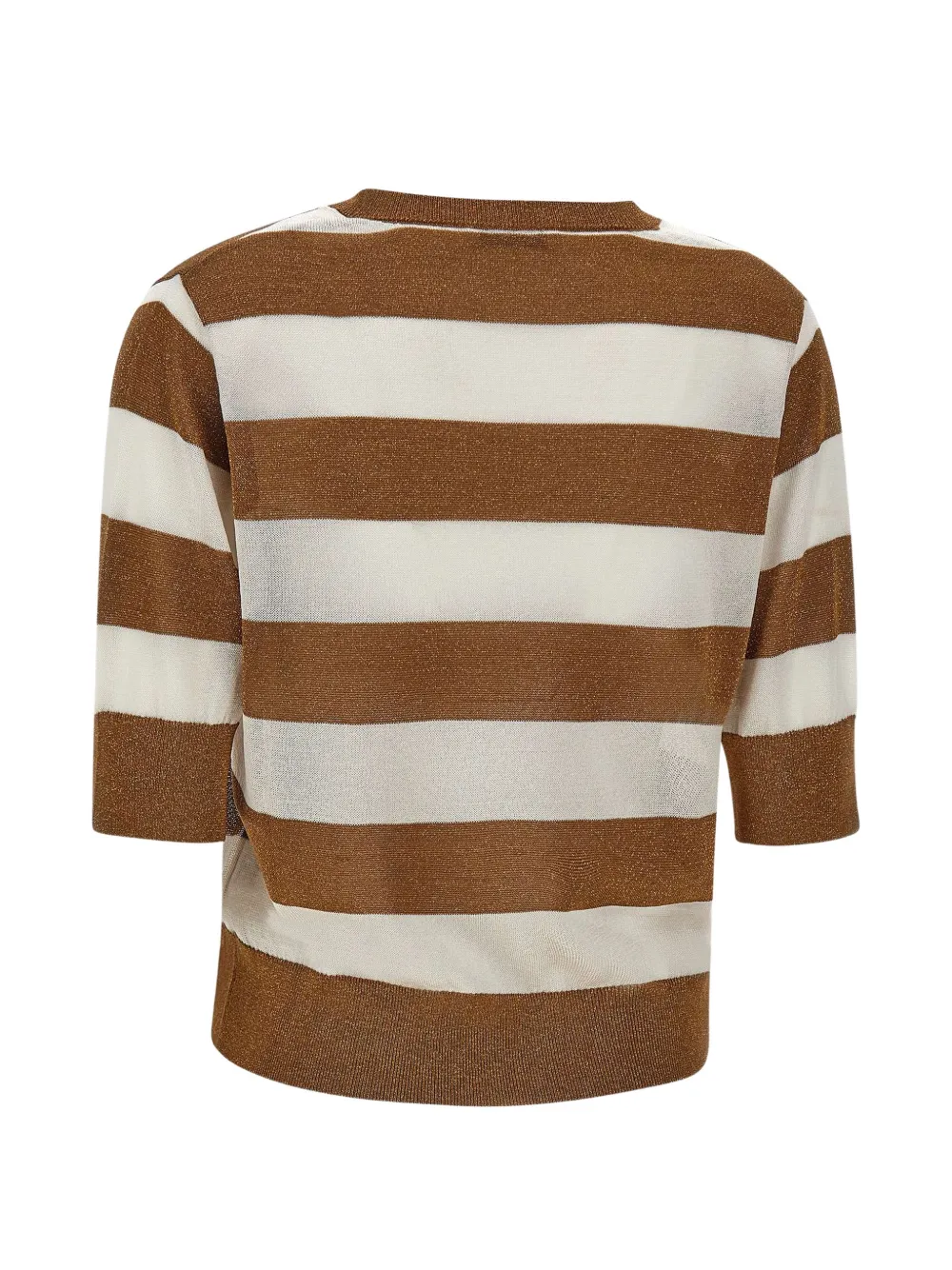 Kangra Striped Sweater - Brown 