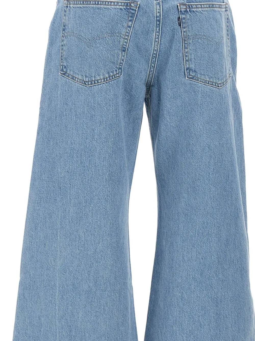 Levi's Carve flared jeans met vijf zakken Blauw
