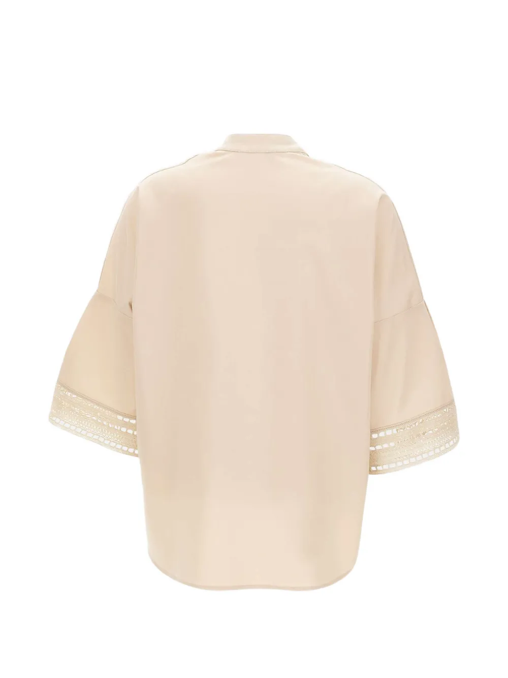  Elena Miro` Embroidered Blouse - Neutrals 