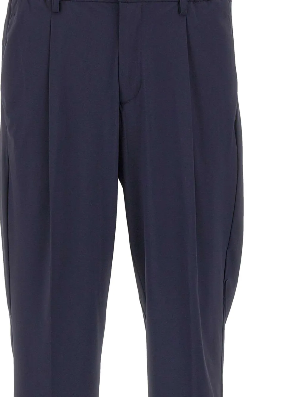 Devore Belt-loops Trousers In Blue