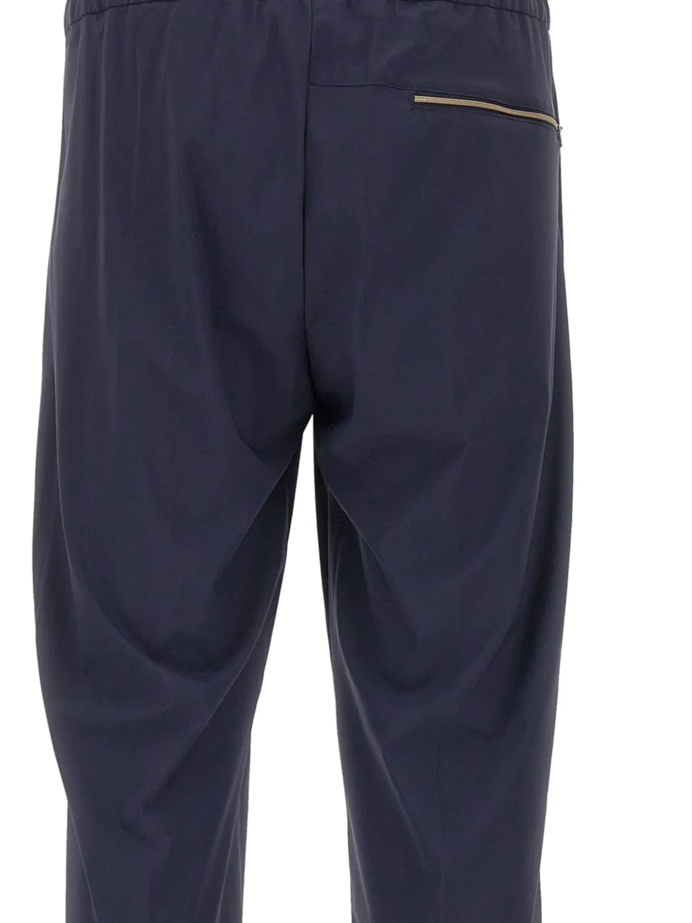 Devore Belt-loops Trousers In Blue