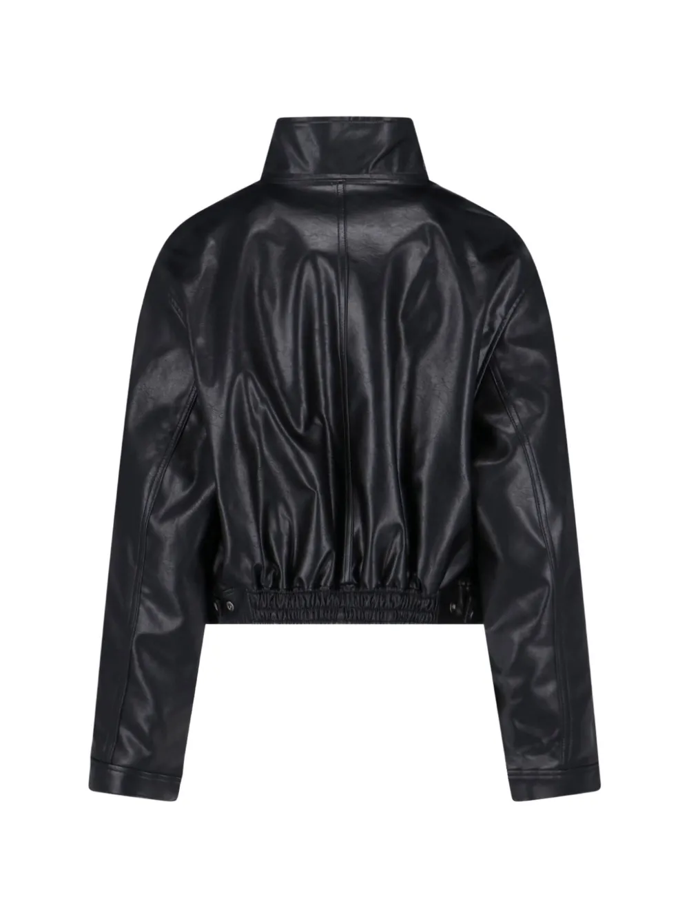  Low Classic Cropped High-neck Jacket - Black 
