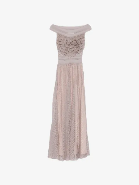 Antonino Valenti ruffled-panel maxi dress