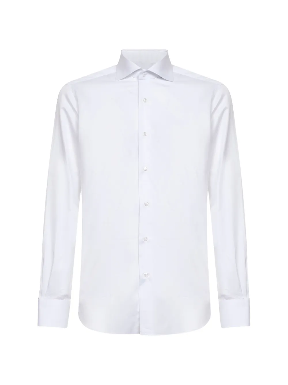 Barba classic-collar shirt - Bianco