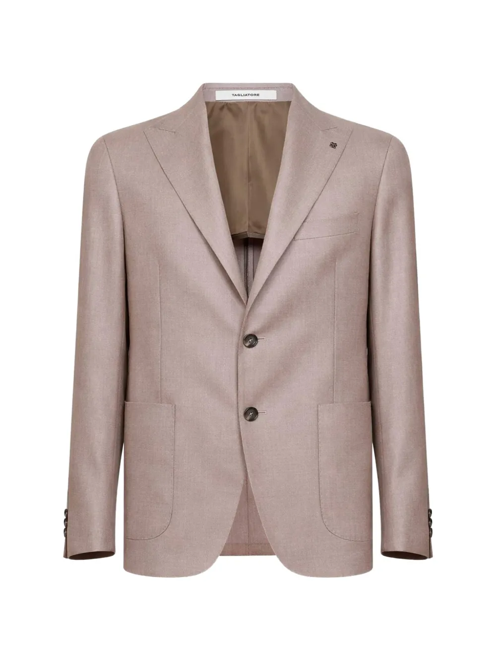 Tagliatore two-button peak lapel blazer - Toni neutri
