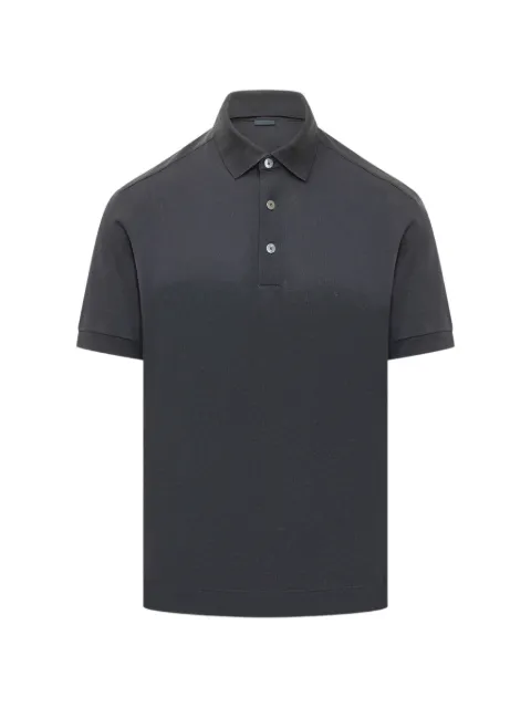 Zegna short-sleeve cotton polo shirt