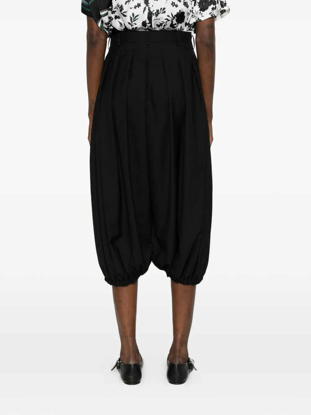 commedesgarcons commedesgarcons プリーツパンツ Comme Des Garçons プリーツ パンツ | ブラック | FARFETCH JP