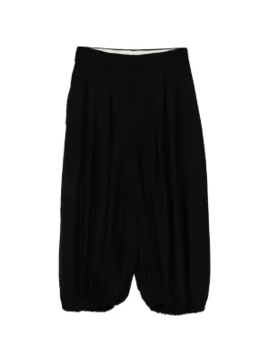 Comme Des Garçons プリーツ パンツ | ブラック | FARFETCH JP