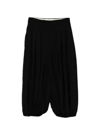 Comme Des Garçons プリーツ パンツ | ブラック | FARFETCH JP