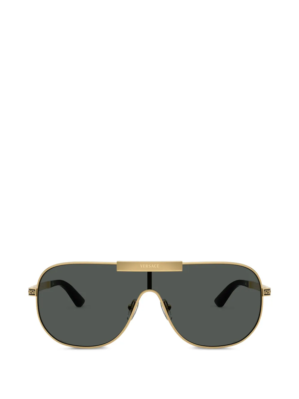 Versace Eyewear navigator-frame sunglasses - Gold