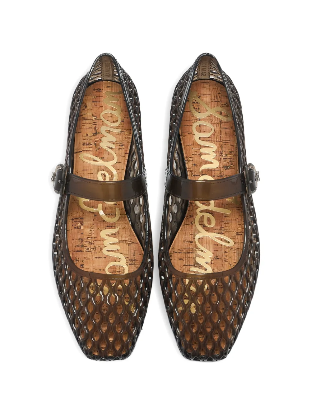 Sam Edelman Michaela Jelly Mary Jane ballet flats Beige