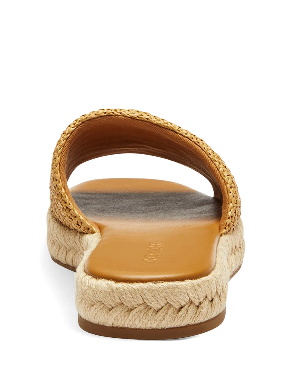 Coach Holly raffia sandals Beige