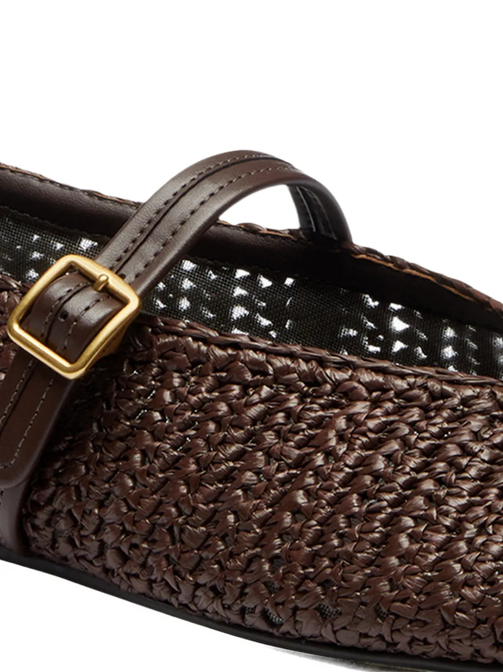 Coach Sculpted C Mary Jane ballet flats Bruin